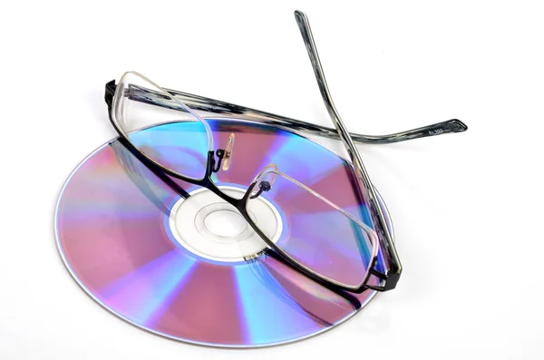 DVD en potlood — Stockfoto