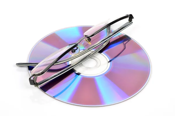 DVD and pencil — Stock Photo, Image