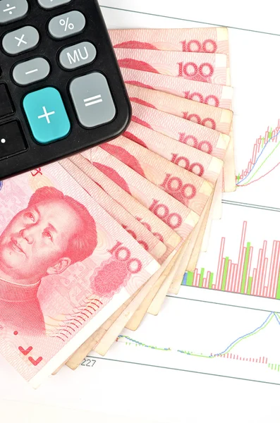 Китайская валюта — стоковое фото