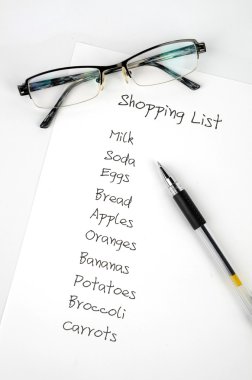 Shopping list