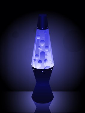 Mavi lavalamp