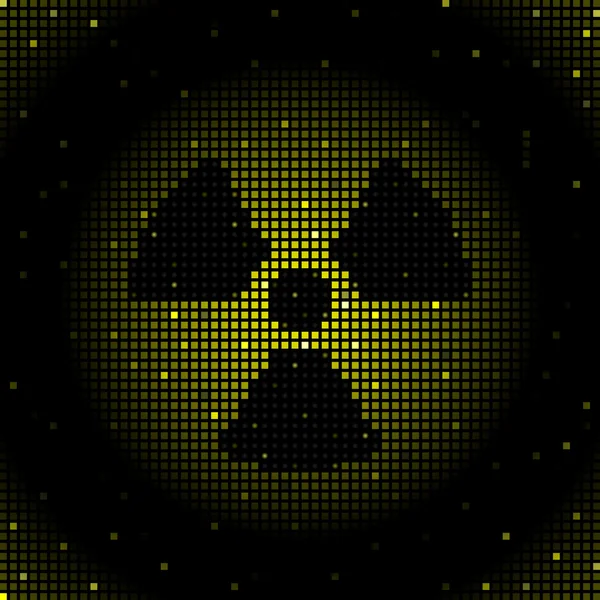 Radioactividad — Vector de stock