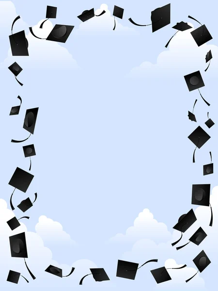 Cadre de graduation — Image vectorielle