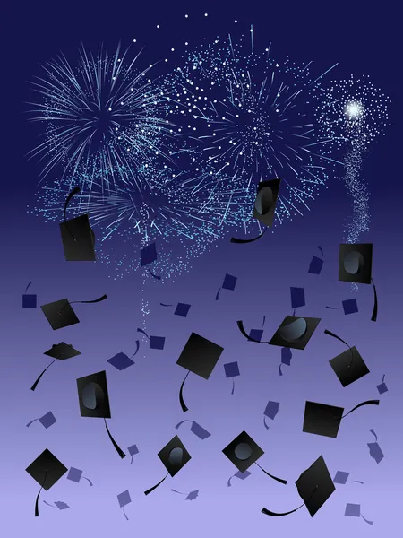 Daps and fireworks Royalty Free Stock Illustrations