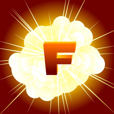 The F Bomb clipart