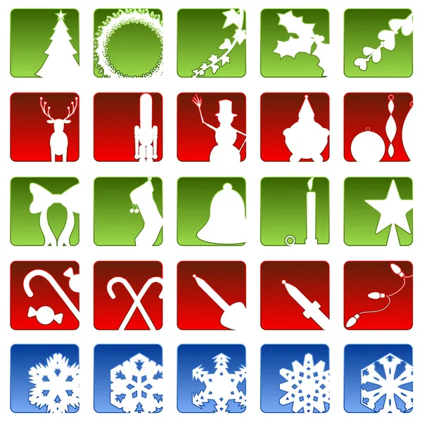 Holiday ikoner — Stock vektor