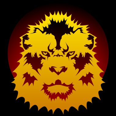 Lion graphic clipart