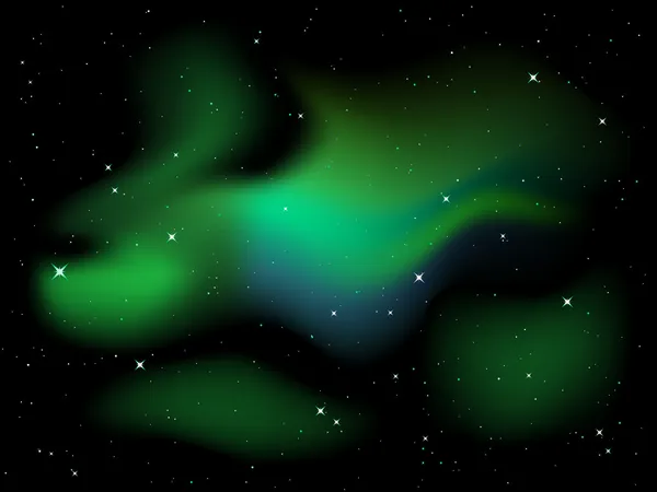 Ilustración de nebulosas — Vector de stock