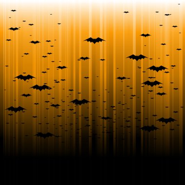 Halloween bat background clipart