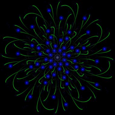 havai fişekler patladı