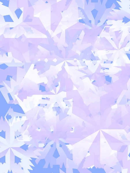 Ijs kristallen achtergrond — Stockvector