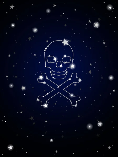 Constellatio de la mort — Image vectorielle