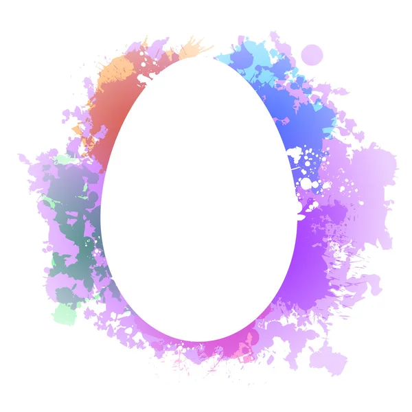 stock vector Easter egg grunge