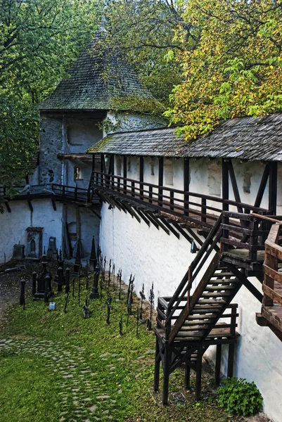 Gamla slottet Banská Štiavnica — Stockfoto