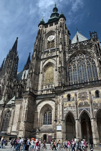St.Vitus cathedral - Prague — Stock Photo, Image