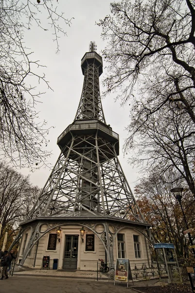 Petrin lookout tower - Prague — Stock Photo, Image