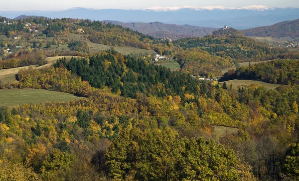 stock image Fall woods and meadows