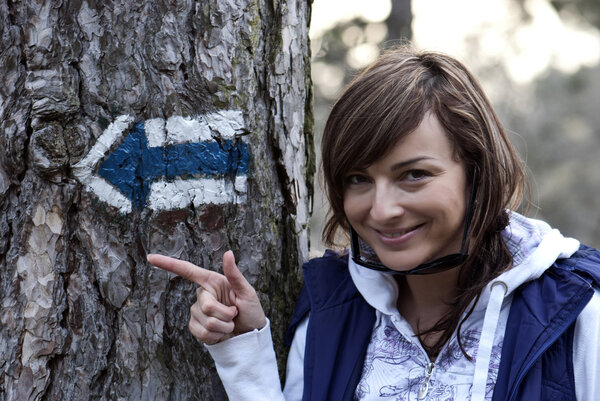 Туристический знак
