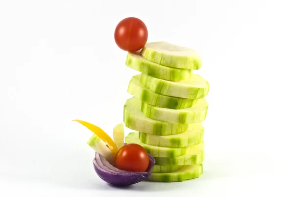Anordnung des Gemüses — Stockfoto