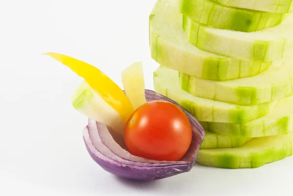 野菜の配置 — ストック写真