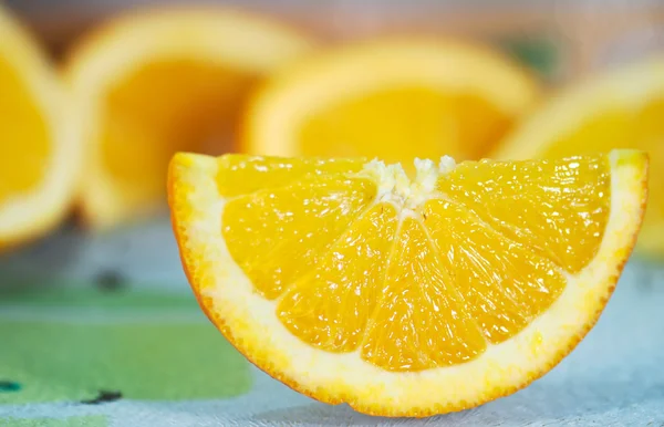 Detail plátek pomeranče — Stock fotografie