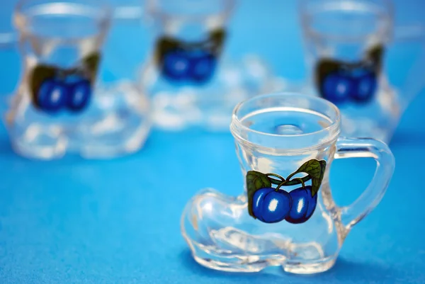 Set of dram glass — Stock Photo, Image