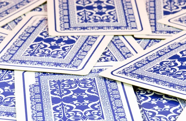 Playing cards background — Stock Photo, Image