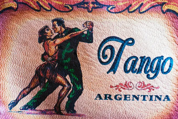 stock image Tango argentino figures