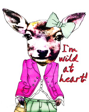 I am wild at heart clipart