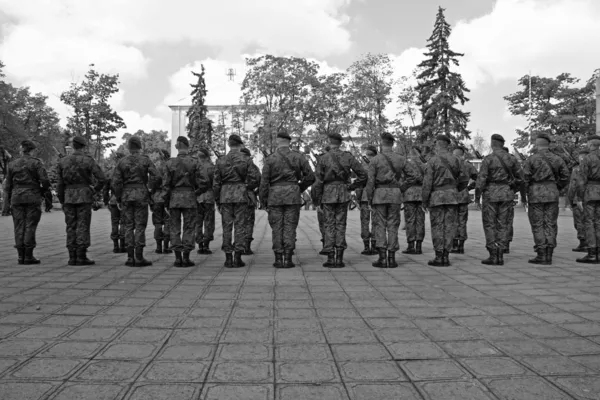 Esercito, soldati Fotografia Stock