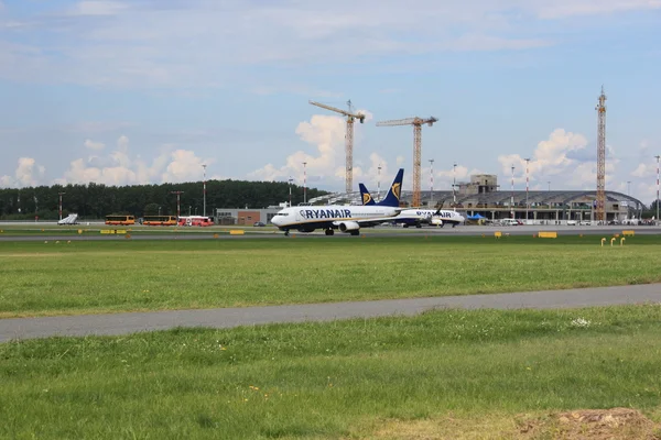 Lublinek,airport — Stock Photo, Image