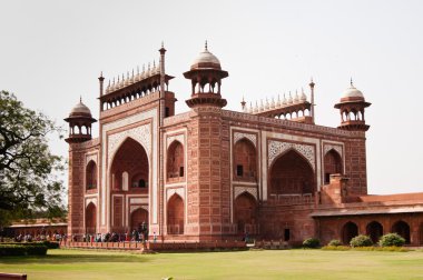 taj mahal giriş için ana ağ geçidi