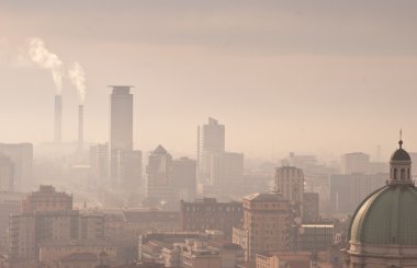 City smog clipart