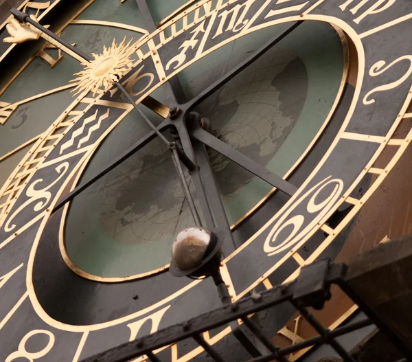 stock image Medieval astronomical clock