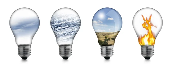 Four elements — Stock Photo, Image