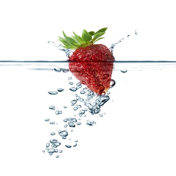 Vruchten splash — Stockfoto