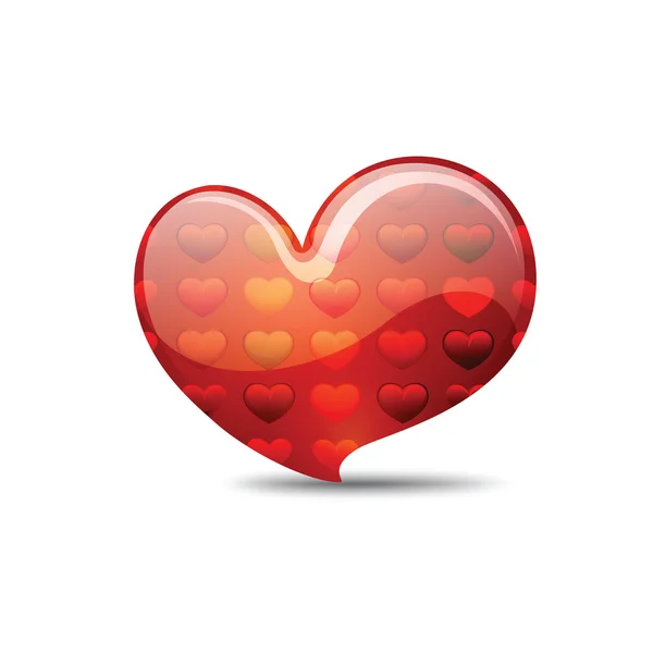 Valentine Coeur de bonbons — Image vectorielle