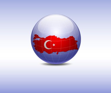 Map of Turkey clipart