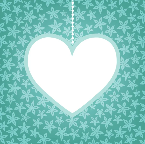 Valentines grand coeur — Image vectorielle