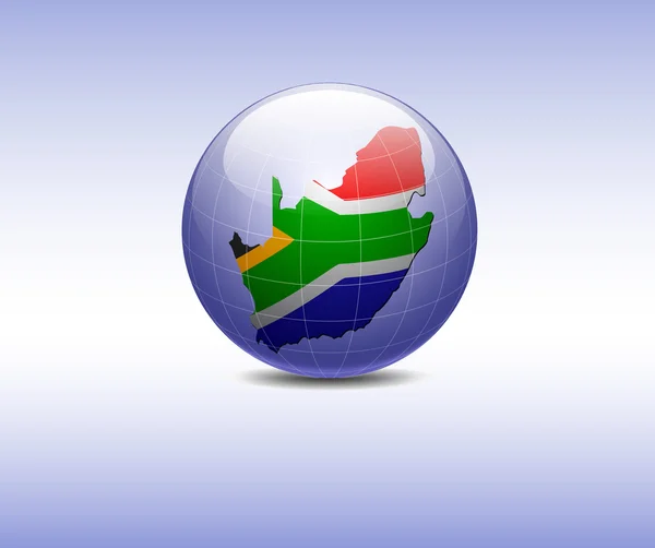 Güney Afrika Haritası Globe