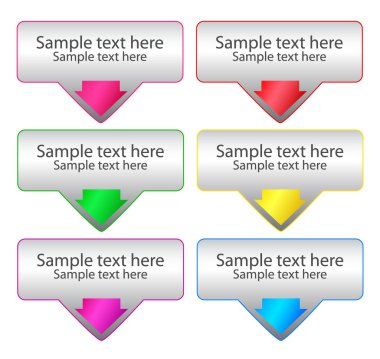 Sample text clipart