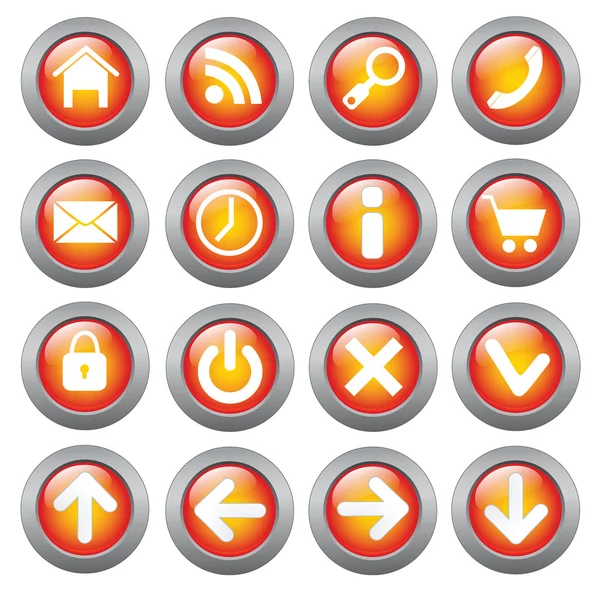 Stock vector Website icons