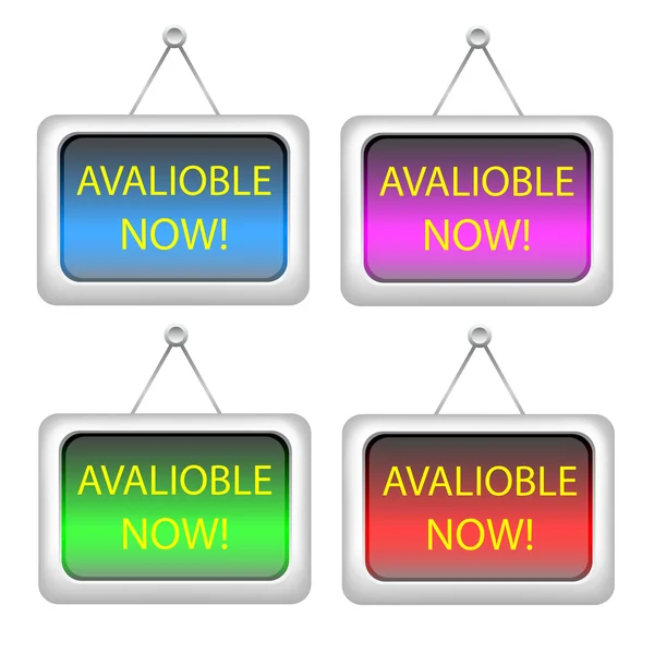 stock vector Navigation buttons