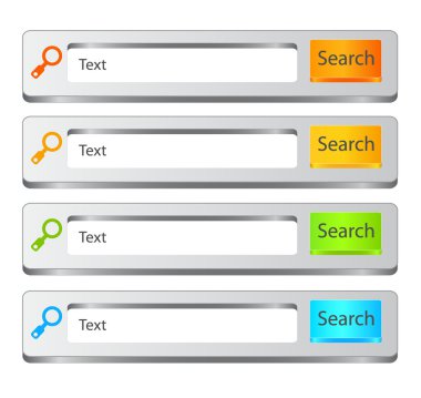 Search buttons clipart