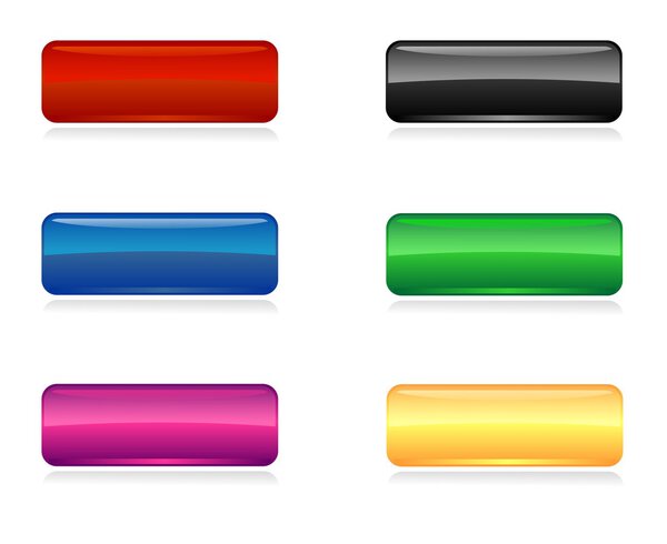 Пустые веб-кнопки. Вектор
.