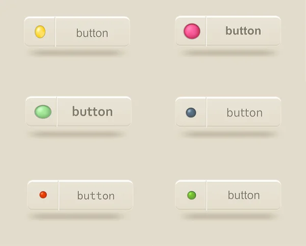 Преміум web кнопки — стоковий вектор