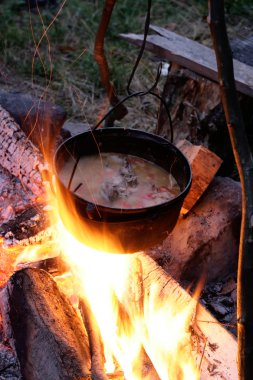 Camp food clipart