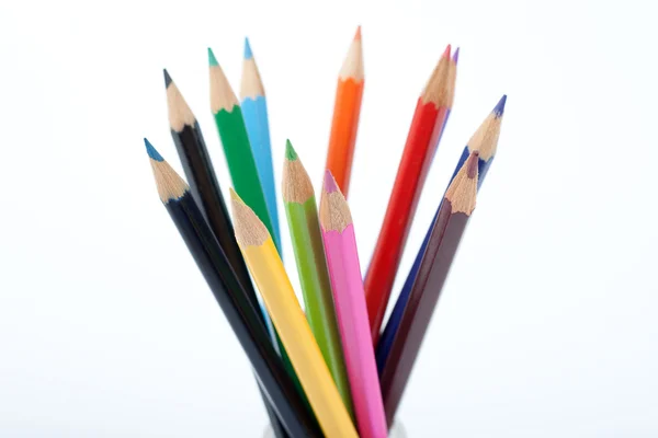 Farvet blyant - Stock-foto