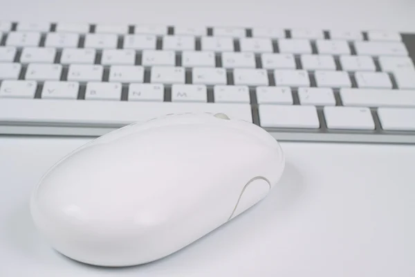 Myš a klávesnice — Stock fotografie