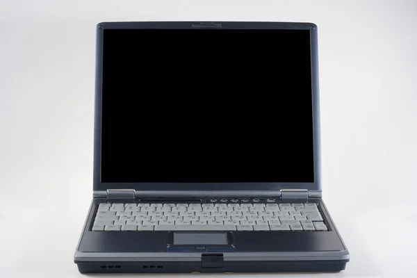 灰色のノート パソコン — ストック写真
